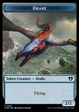 Drake Token (U 2/2) // Eldrazi Token (C 10/10) - Drake Token (U 2/2) // Eldrazi Token (C 10/10) - [XCMM] [NM]