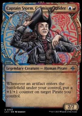 Captain Storm, Cosmium Raider - Captain Storm, Cosmium Raider - [XLCI] [NM] [Foil]
