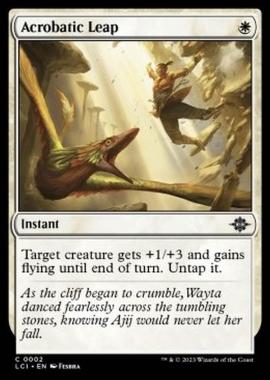 Acrobatic Leap - Acrobatic Leap - [LCI] [NM] [Foil]