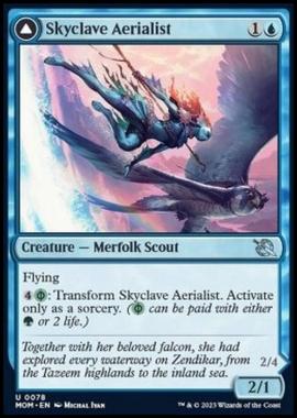Skyclave Aerialist // Skyclave Invader - Skyclave Aerialist // Skyclave Invader - [MOM] [NM] [Foil]
