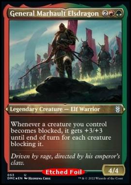 General Marhault Elsdragon - General Marhault Elsdragon - [XDMC] [NM] [Foil]