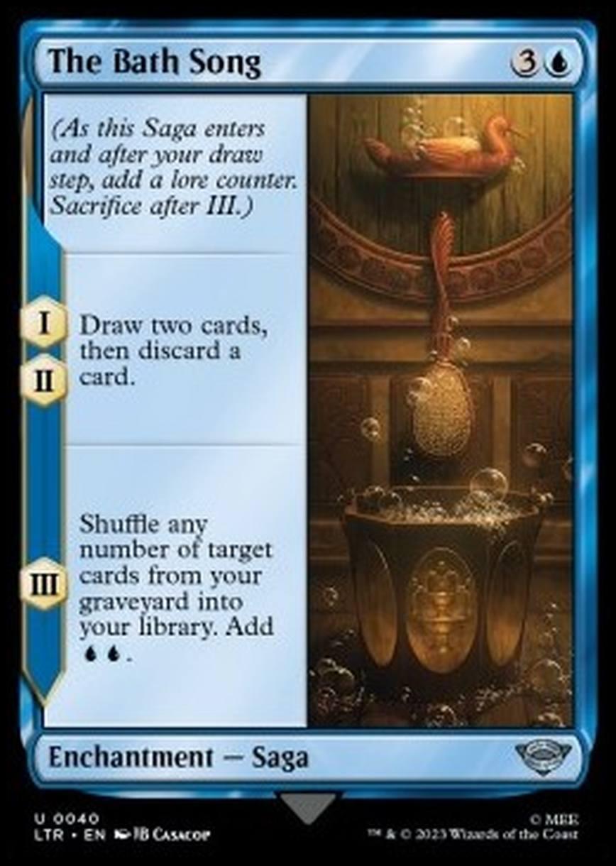 The Bath Song - The Bath Song - [LTR] [NM] [Foil]