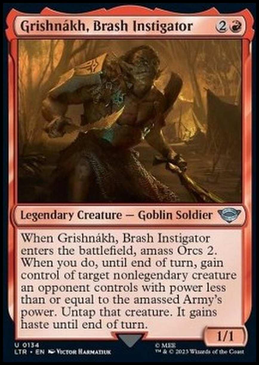 Grishn¡kh, Brash Instigator - Grishn¡kh, Brash Instigator - [LTR] [NM] [Foil]