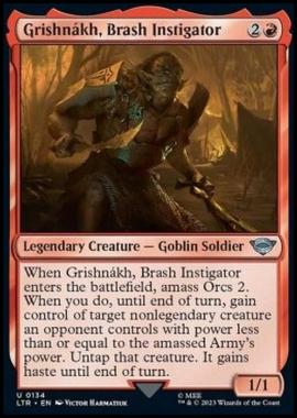 Grishn¡kh, Brash Instigator - Grishn¡kh, Brash Instigator - [LTR] [NM] [Foil]