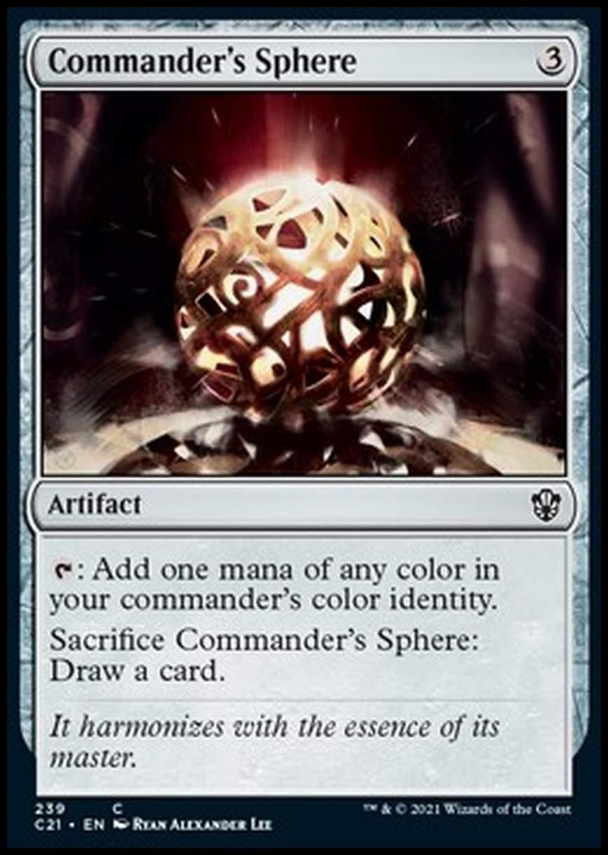 Commander's Sphere - Sfera del Comandante - [C21] [NM]