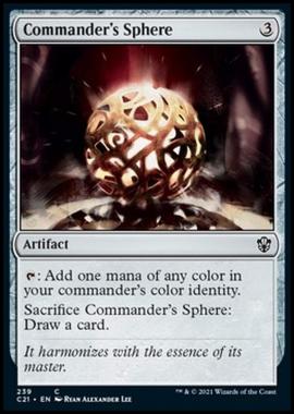 Commander's Sphere - Sfera del Comandante - [C21] [NM]