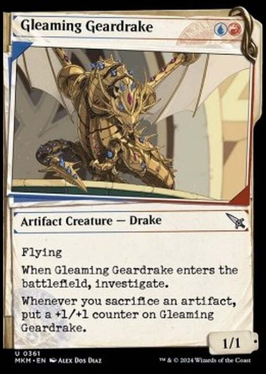 Gleaming Geardrake - Gleaming Geardrake - [XMKM] [NM]