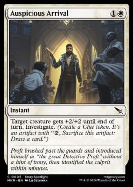 Auspicious Arrival - Auspicious Arrival - [MKM] [NM] [Foil]