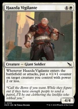 Haazda Vigilante - Haazda Vigilante - [MKM] [NM] [Foil]