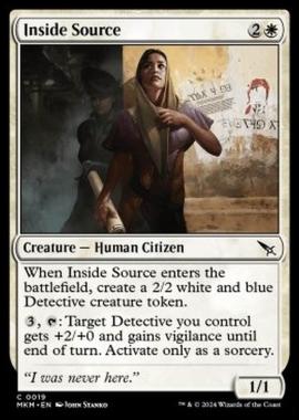 Inside Source - Inside Source - [MKM] [NM] [Foil]
