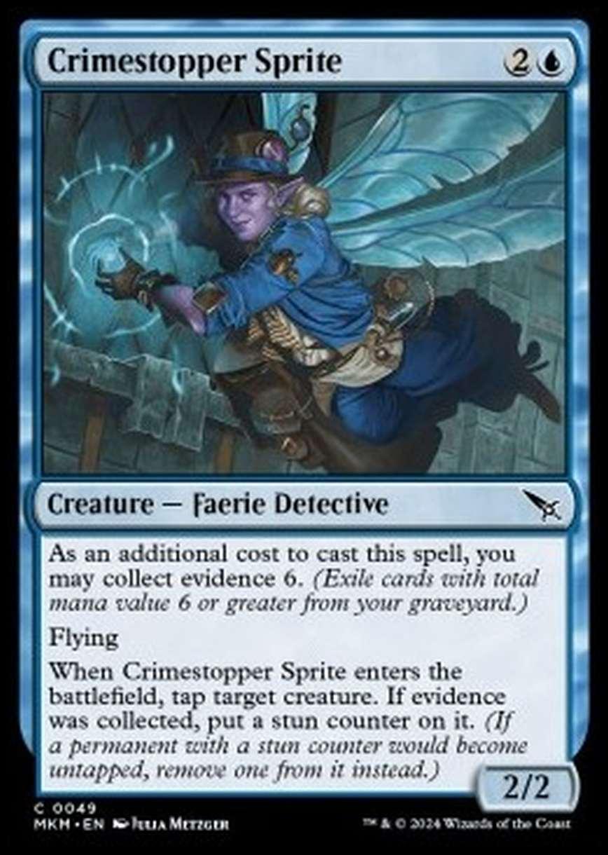 Crimestopper Sprite - Crimestopper Sprite - [MKM] [NM] [Foil]