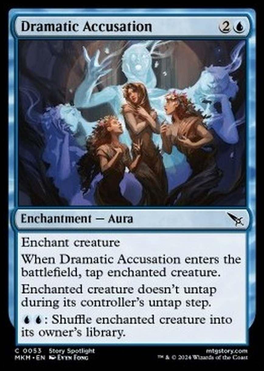 Dramatic Accusation - Dramatic Accusation - [MKM] [NM] [Foil]
