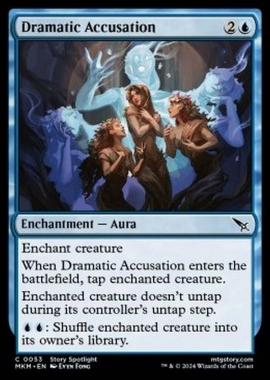 Dramatic Accusation - Dramatic Accusation - [MKM] [NM] [Foil]