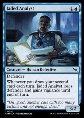 Jaded Analyst - Jaded Analyst - [MKM] [NM] [Foil]