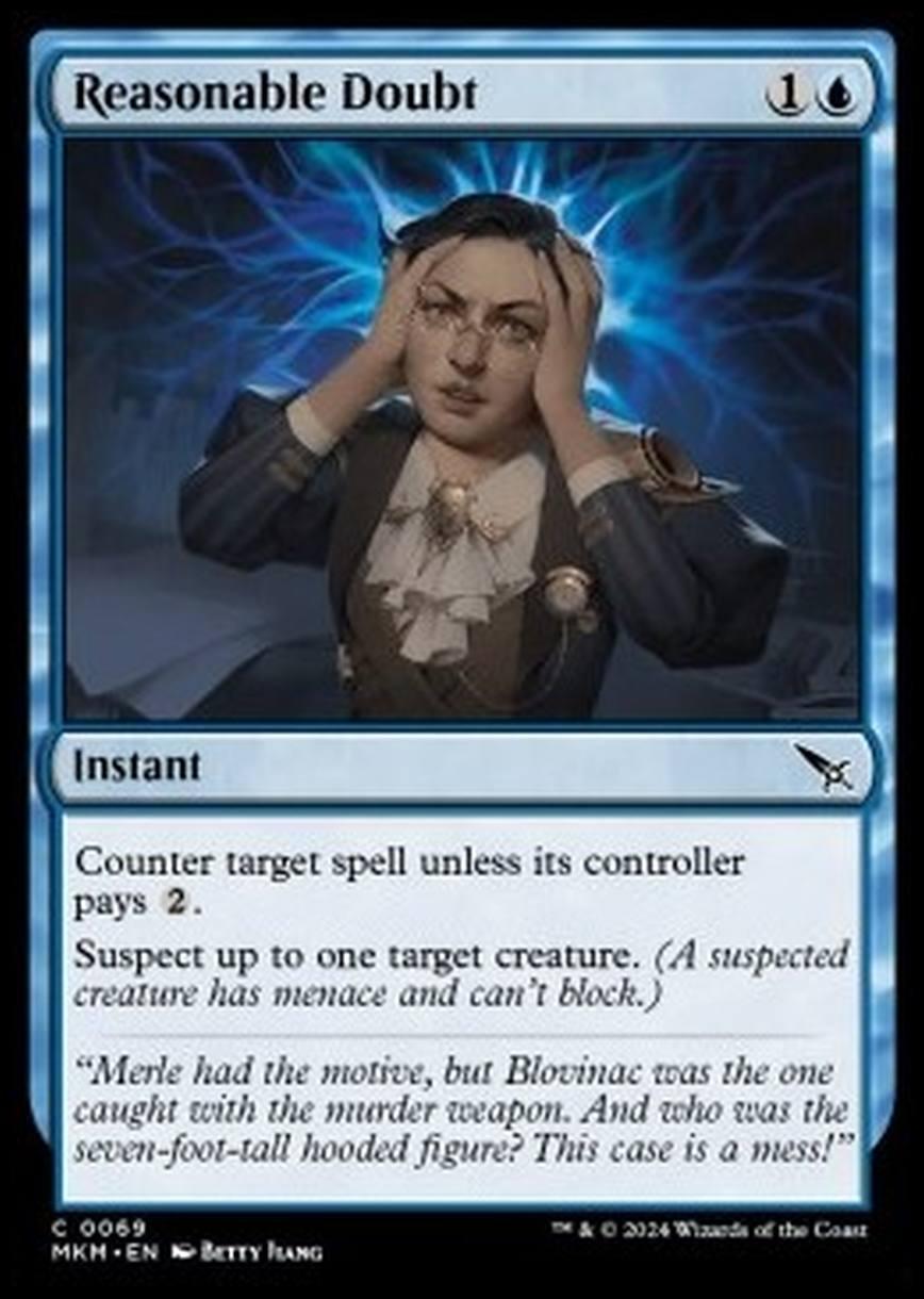 Reasonable Doubt - Reasonable Doubt - [MKM] [NM] [Foil]