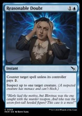 Reasonable Doubt - Reasonable Doubt - [MKM] [NM] [Foil]