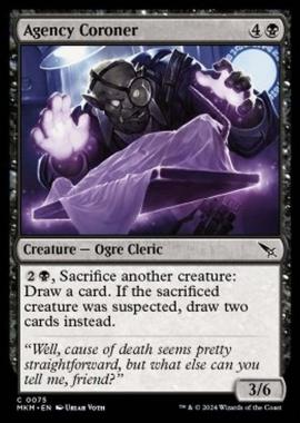 Agency Coroner - Agency Coroner - [MKM] [NM] [Foil]