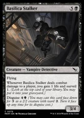 Basilica Stalker - Basilica Stalker - [MKM] [NM] [Foil]