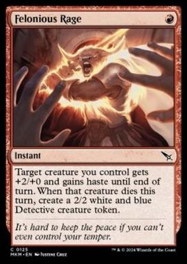Felonious Rage - Felonious Rage - [MKM] [NM] [Foil]