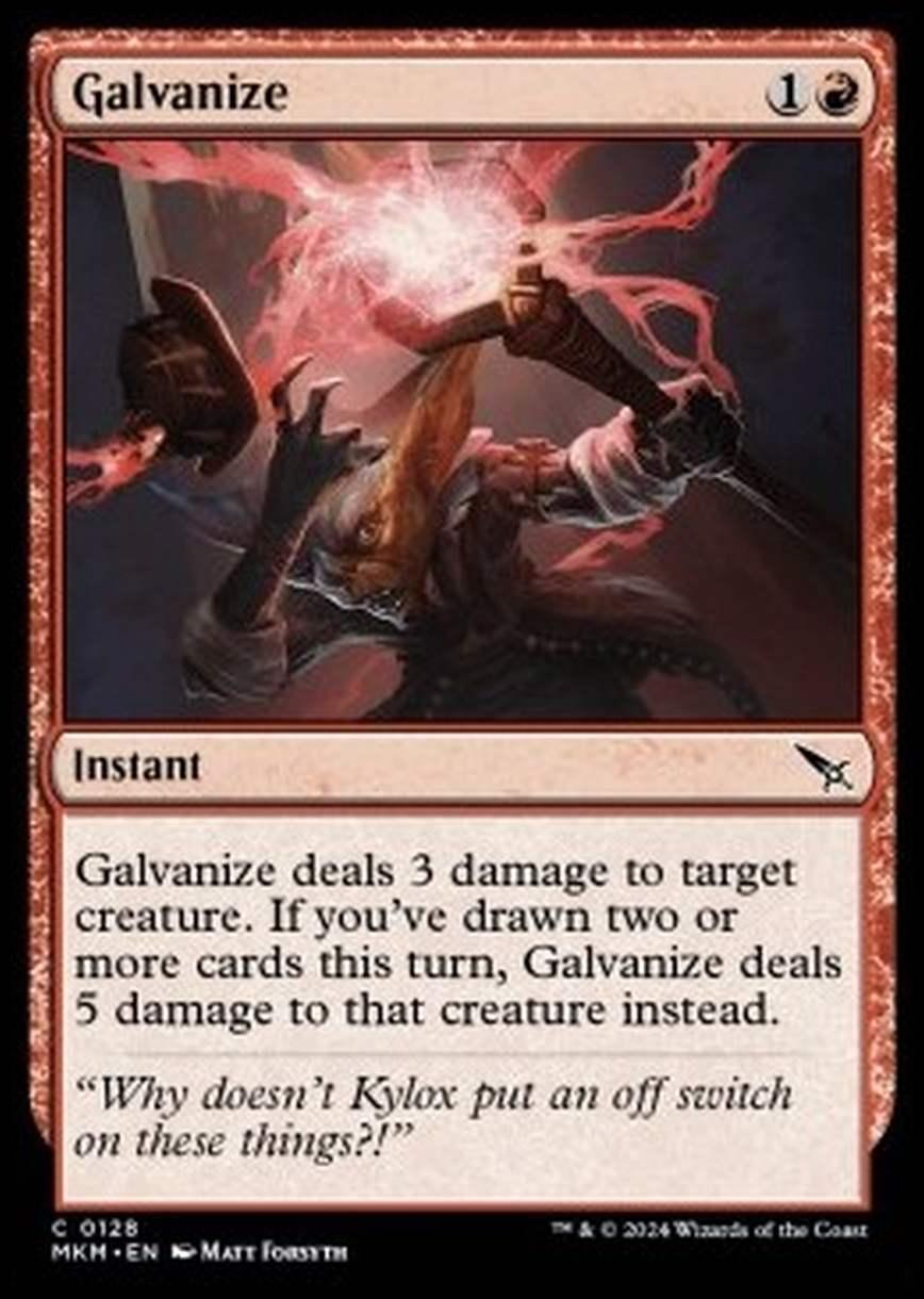 Galvanize - Galvanize - [MKM] [NM] [Foil]