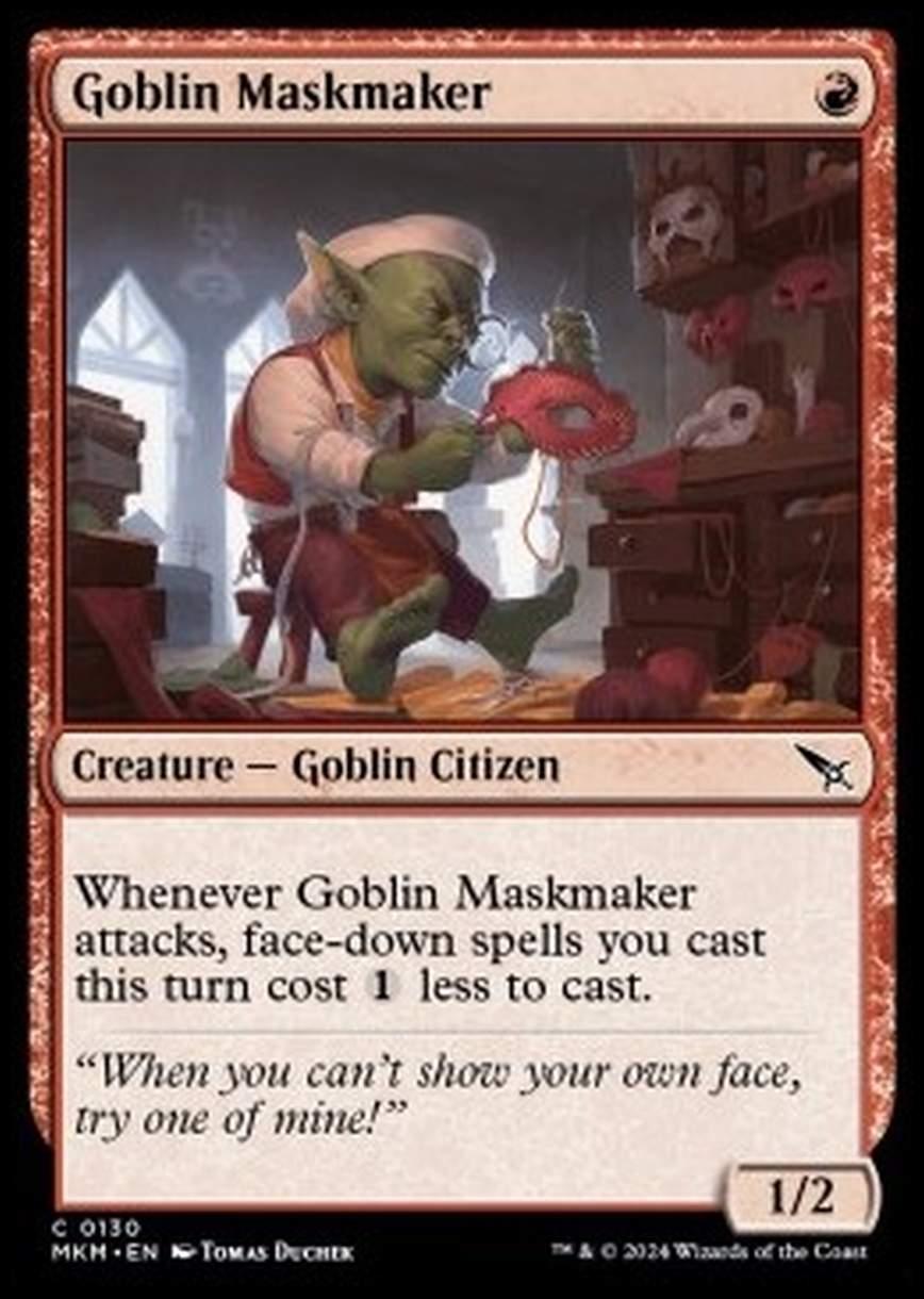 Goblin Maskmaker - Goblin Maskmaker - [MKM] [NM] [Foil]