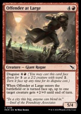 Offender at Large - Offender at Large - [MKM] [NM] [Foil]