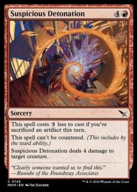 Suspicious Detonation - Suspicious Detonation - [MKM] [NM] [Foil]
