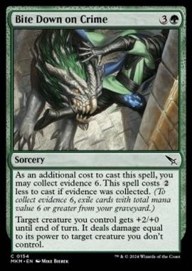 Bite Down on Crime - Bite Down on Crime - [MKM] [NM] [Foil]