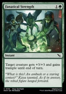 Fanatical Strength - Fanatical Strength - [MKM] [NM] [Foil]