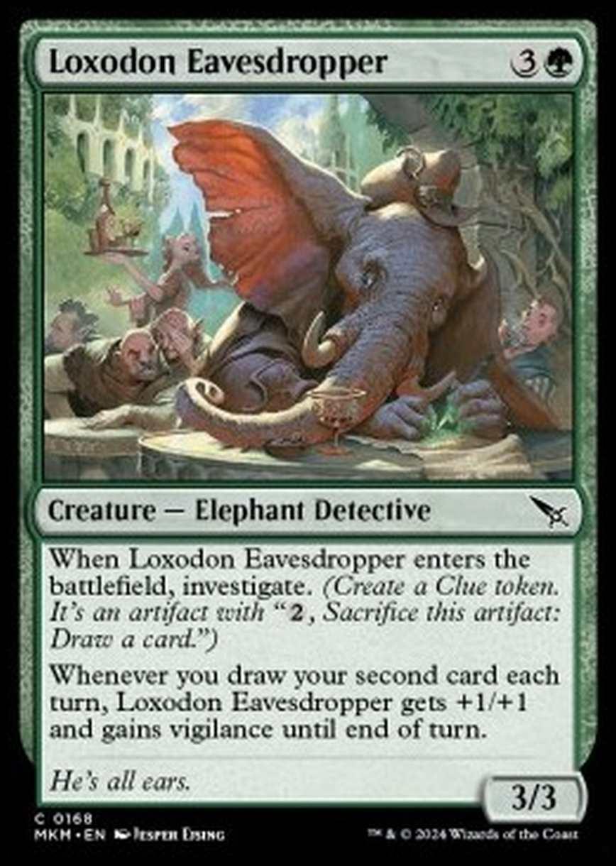 Loxodon Eavesdropper - Loxodon Eavesdropper - [MKM] [NM] [Foil]