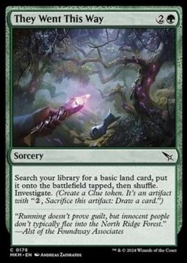 They Went This Way - They Went This Way - [MKM] [NM] [Foil]