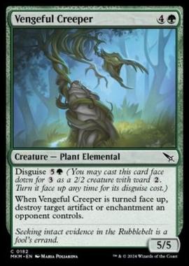 Vengeful Creeper - Vengeful Creeper - [MKM] [NM] [Foil]