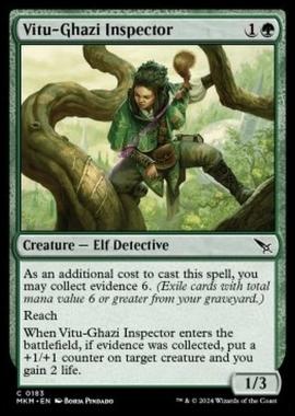 Vitu-Ghazi Inspector - Vitu-Ghazi Inspector - [MKM] [NM] [Foil]