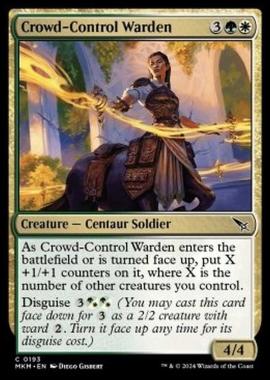 Crowd-Control Warden - Crowd-Control Warden - [MKM] [NM] [Foil]