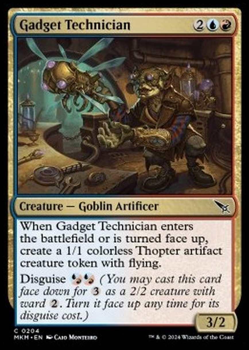 Gadget Technician - Gadget Technician - [MKM] [NM] [Foil]