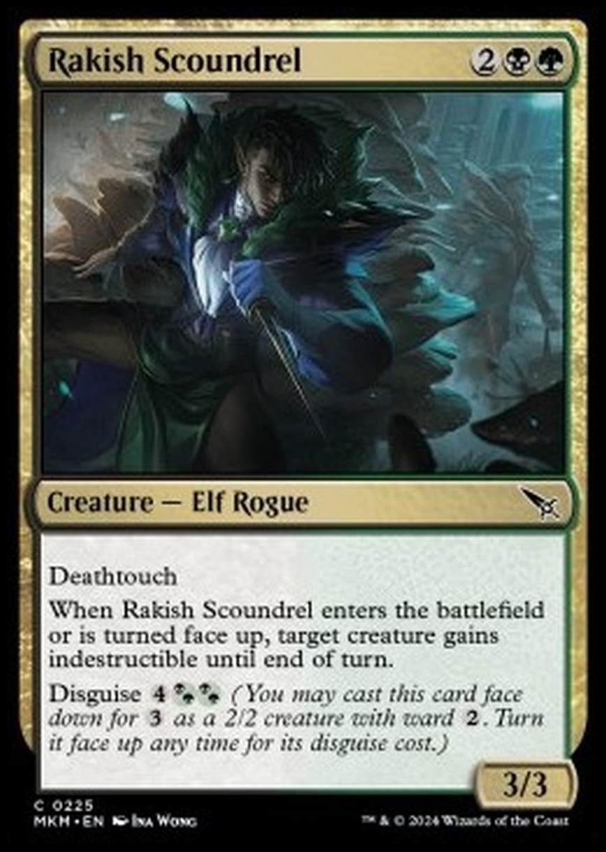 Rakish Scoundrel - Rakish Scoundrel - [MKM] [NM] [Foil]