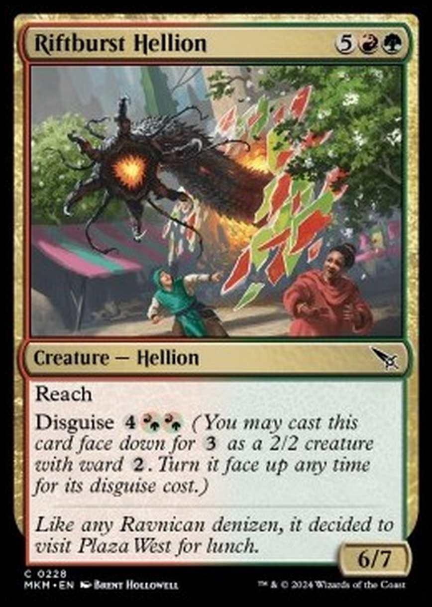 Riftburst Hellion - Riftburst Hellion - [MKM] [NM] [Foil]