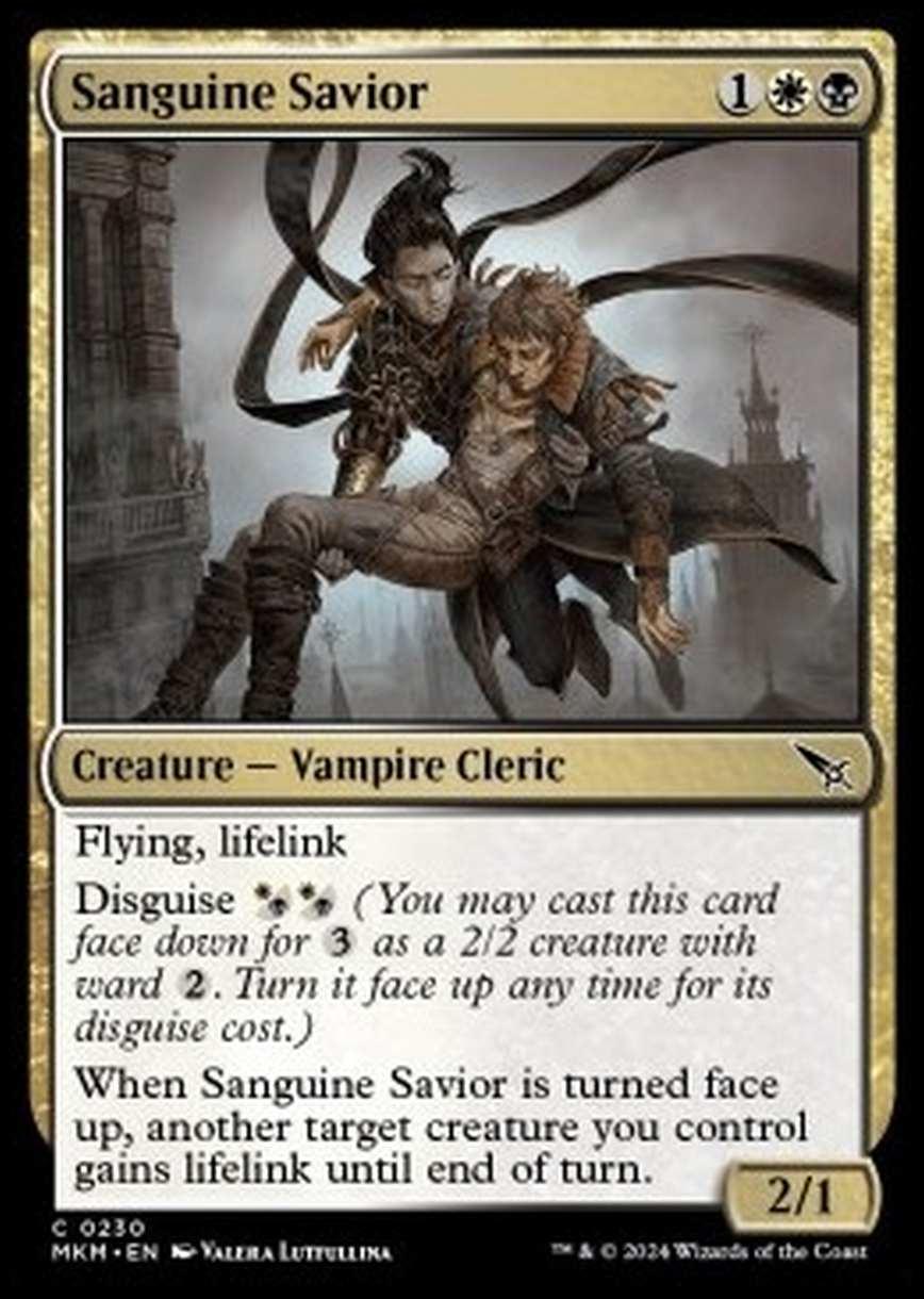 Sanguine Savior - Sanguine Savior - [MKM] [NM] [Foil]
