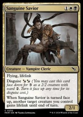 Sanguine Savior - Sanguine Savior - [MKM] [NM] [Foil]