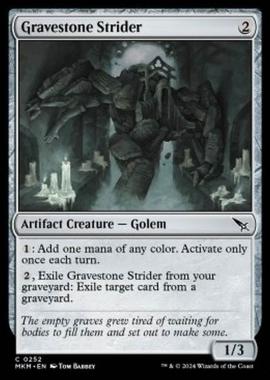 Gravestone Strider - Gravestone Strider - [MKM] [NM] [Foil]