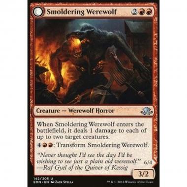 Smoldering Werewolf / Erupting Dreadwolf - Lupo Mannaro Rovente / Terrore Mannaro in Escandescenza - [EMN] [NM]