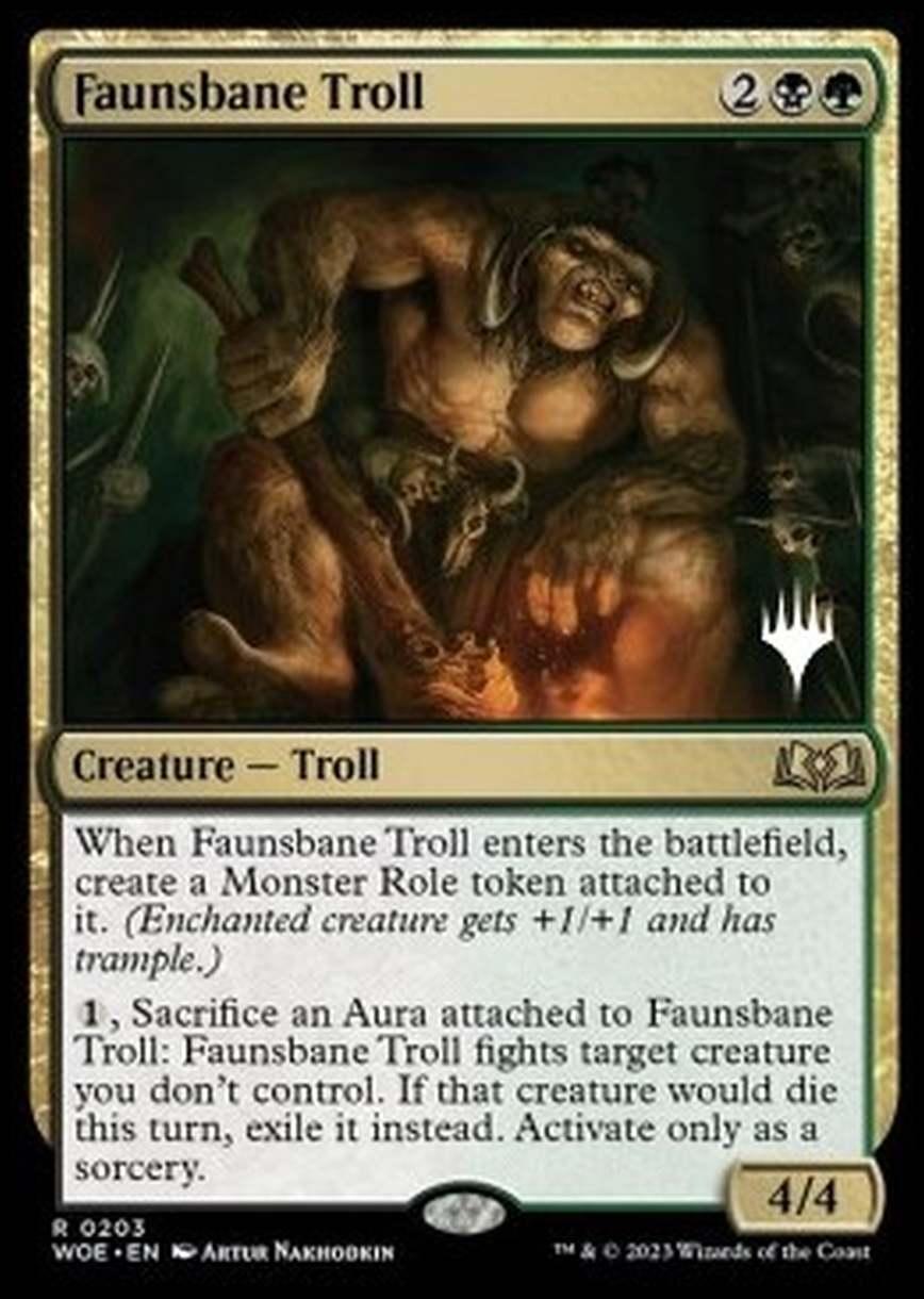 Faunsbane Troll (V.2) - Troll Flagello dei Fauni (V.2) - [PWOE] [NM]