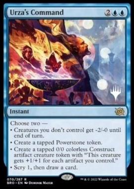 Urza's Command (V.2) - Comando di Urza (V.2) - [PBRO] [NM]