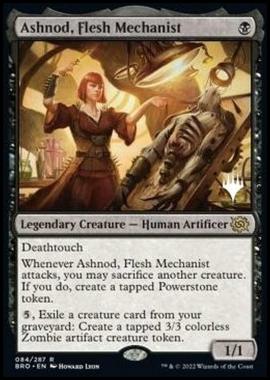 Ashnod, Flesh Mechanist (V.2) - Ashnod, Meccanista della Carne (V.2) - [PBRO] [NM]