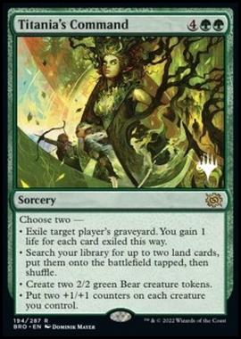 Titania's Command (V.2) - Comando di Titania (V.2) - [PBRO] [NM]