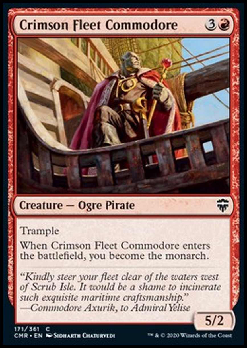 Crimson Fleet Commodore - Crimson Fleet Commodore - [CMR] [NM]