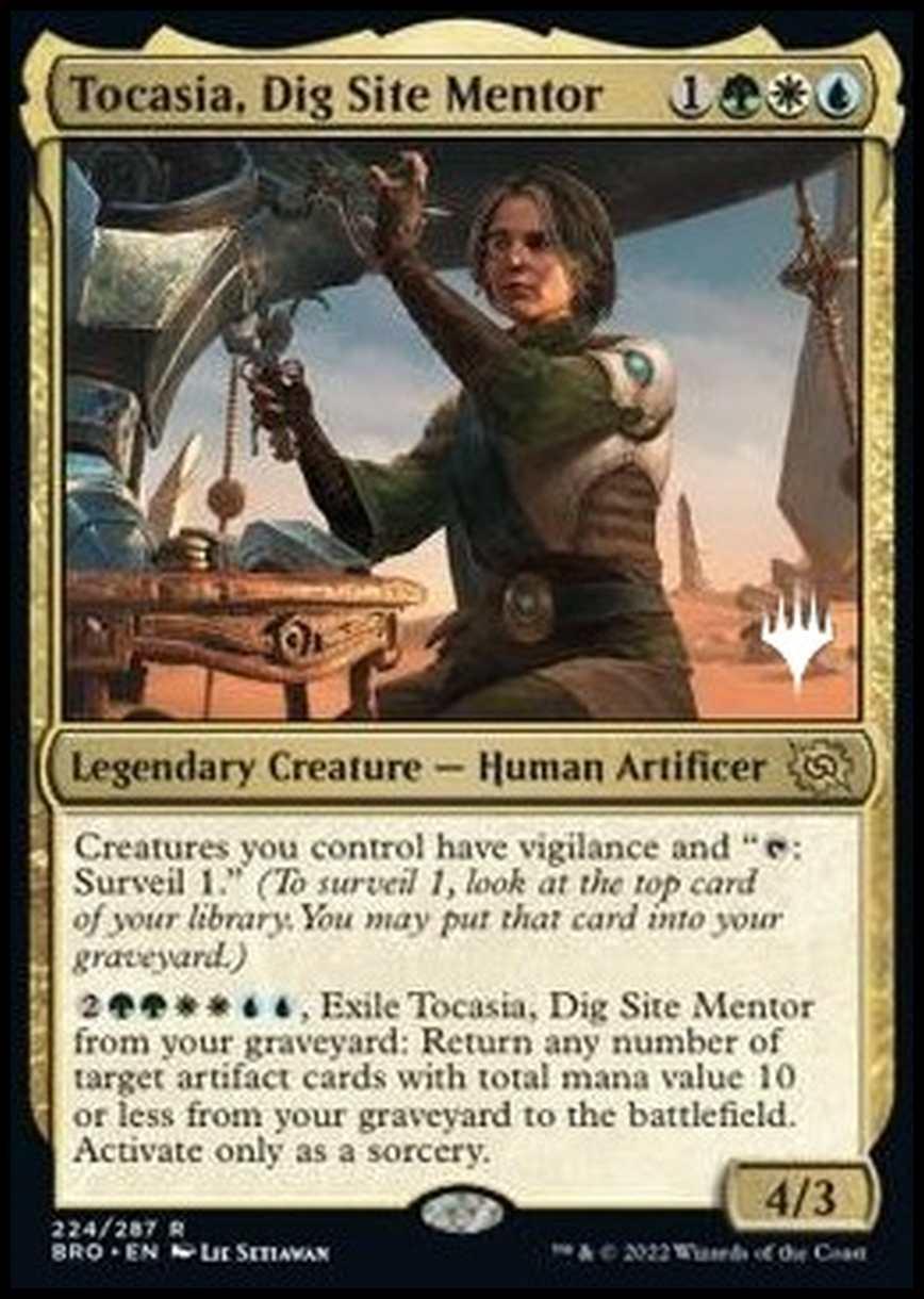 Tocasia, Dig Site Mentor (V.2) - Tocasia, Mentore dello Scavo (V.2) - [PBRO] [NM]