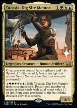 Tocasia, Dig Site Mentor (V.2) - Tocasia, Mentore dello Scavo (V.2) - [PBRO] [NM]