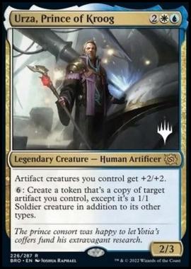 Urza, Prince of Kroog (V.2) - Urza, Principe di Kroog (V.2) - [PBRO] [NM]