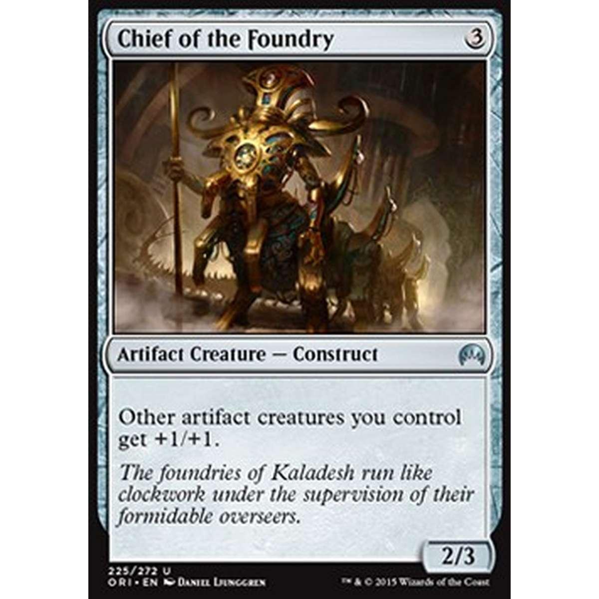 Chief of the Foundry - Capo della Fonderia - [ORI] [NM]